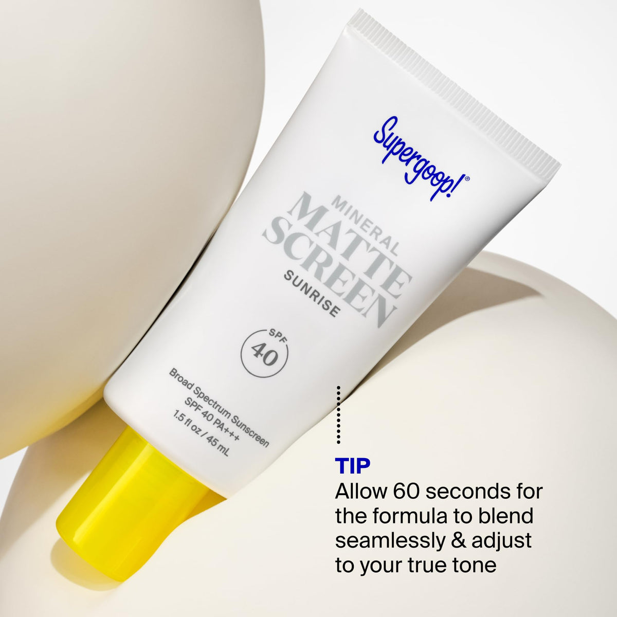 Supergoop! Mattescreen Mineral Tinted Face Sunscreen SPF 40, Sunrise Supergoop!