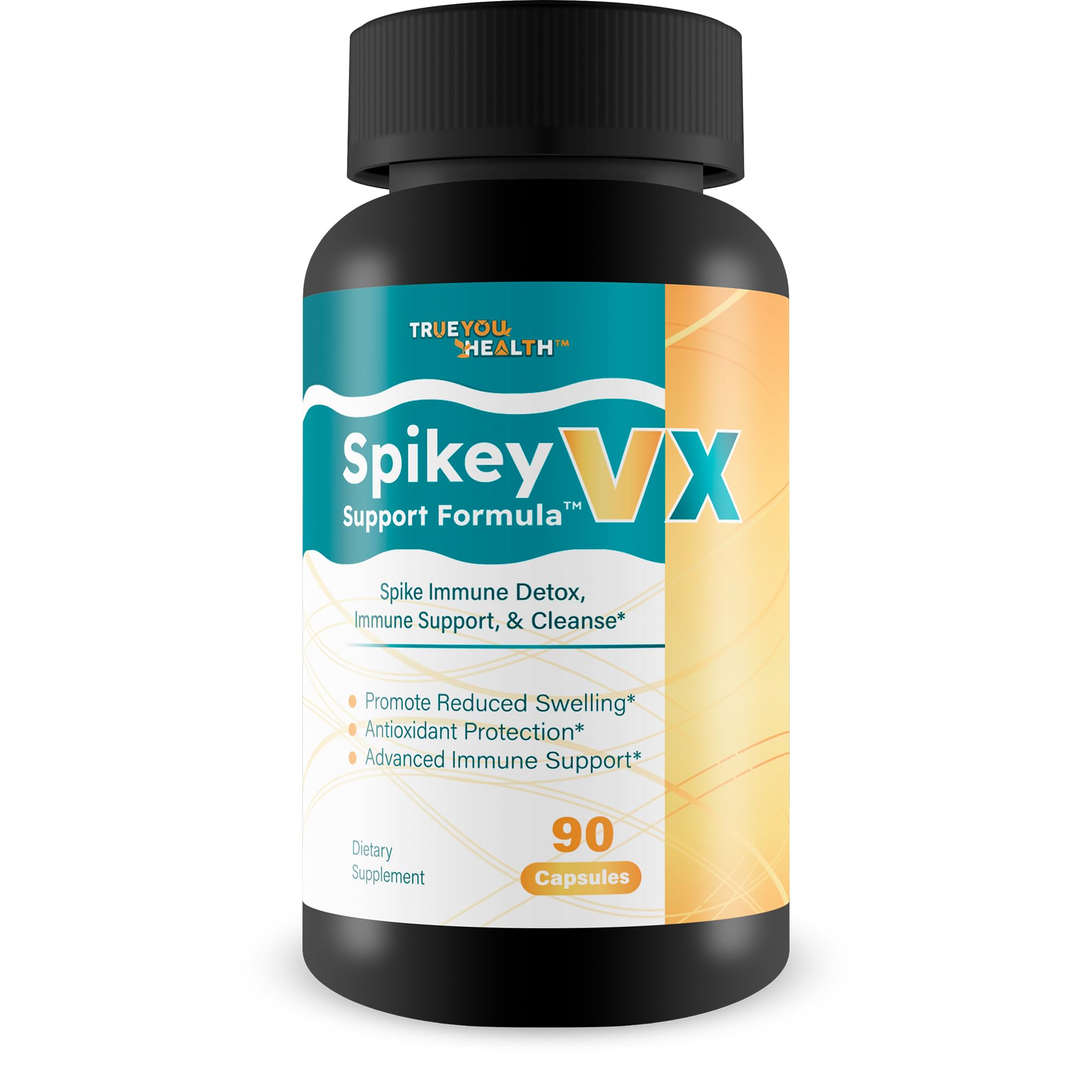 True You Health Spikey VX Support Formula - Our Best Spike Support Formula for Immune System Detox - Daily Zinc Immunity Capsules Vitamin C Immune Boost - Feel The Wellness Spike Detox The Wellness True You Health buy australia supplements