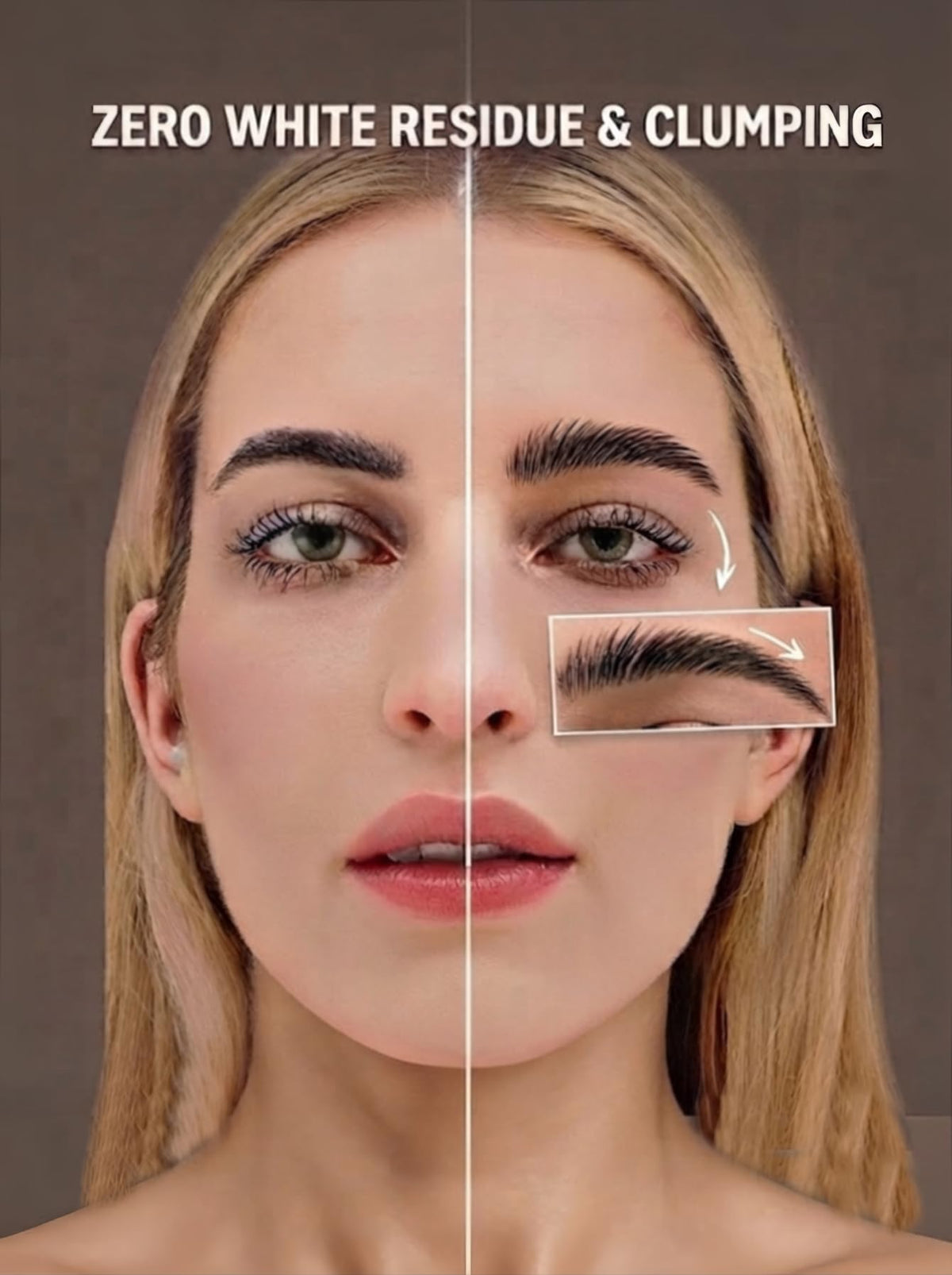 HECI BEAUTY Clear eyebrow Gel,Wax Hybrid brow gel with Dual Brush,8ml HECI BEAUTY