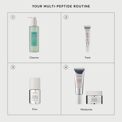 Naturium Multi-Peptide Rich Cream, Hydrating & Nourishing to Help Appearance of Fine Lines & Wrinkles, Vegan & Cruelty-Free, 1.7 oz Naturium