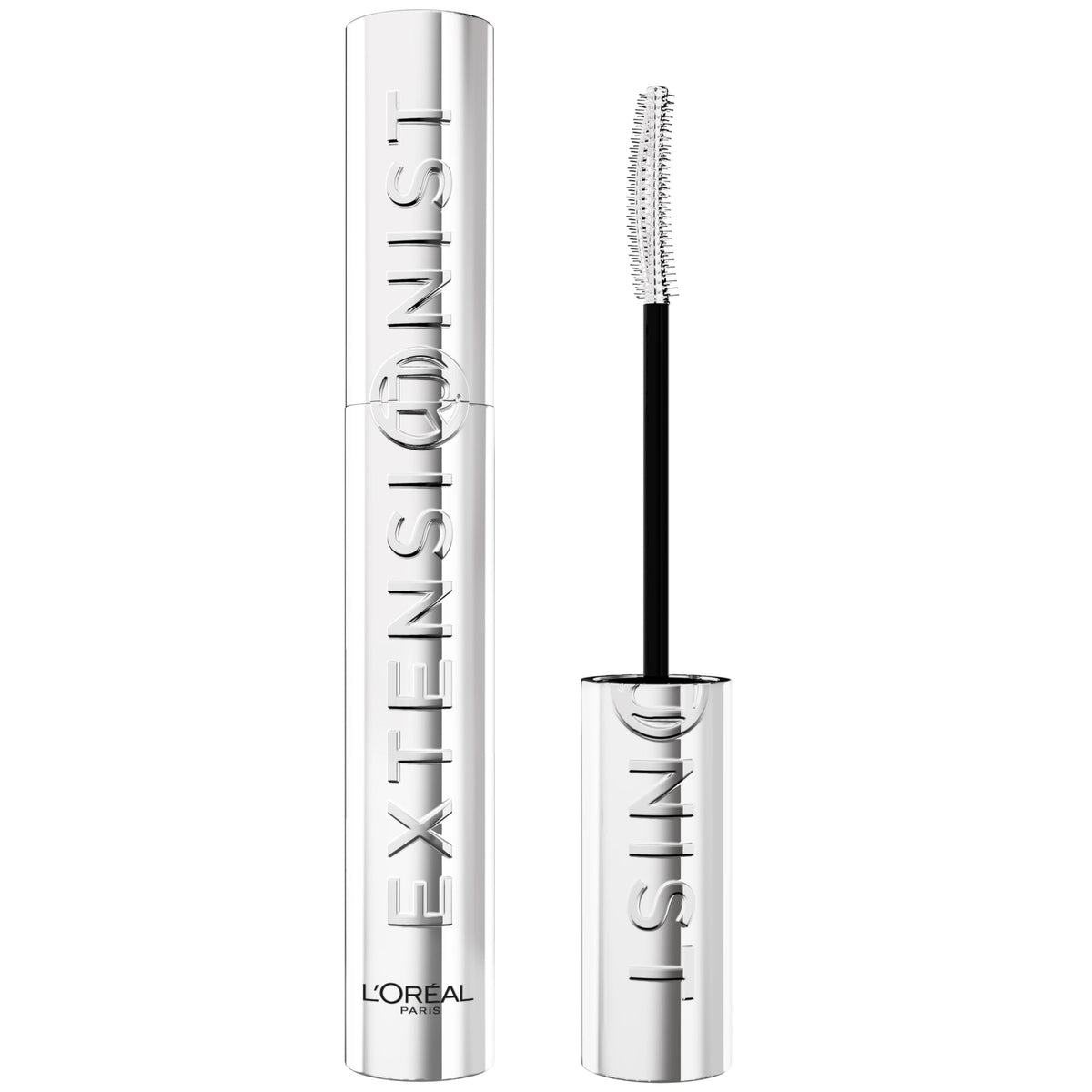 L'Oreal Paris Extensionist Mascara, Lengthening, Volumizing, and Curling Formula For a Lash Extension Eye Makeup Look, Washable Blackest Black L'Oreal Paris