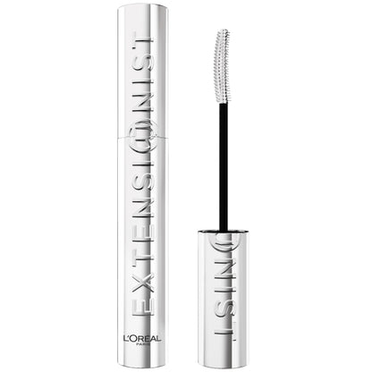 L'Oreal Paris Extensionist Mascara, Lengthening, Volumizing, and Curling Formula For a Lash Extension Eye Makeup Look, Washable Blackest Black L'Oreal Paris