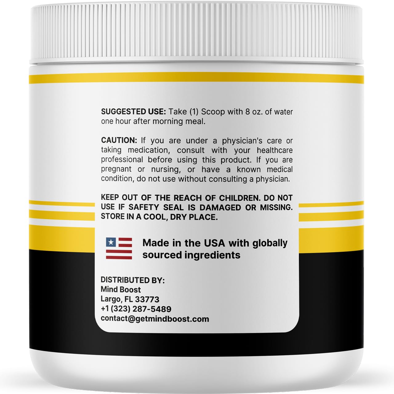 MindBoost Powder - Official Mind Boost Day Supplement, Advanced Nootropic, Premium Formula, Natural Vitamins for Wellness - 1 Bottle for 1 Month VIVALIS buy australia supplements