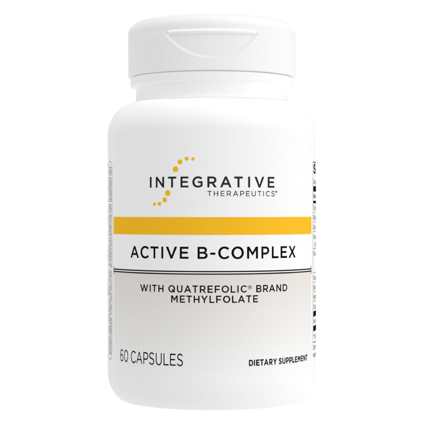 Integrative Therapeutics Active B-Complex - with Choline and Methylfolate - Cellular Energy, Immune Function & Heart Health Support with Vitamins B2, B6 & B12 Integrative Therapeutics