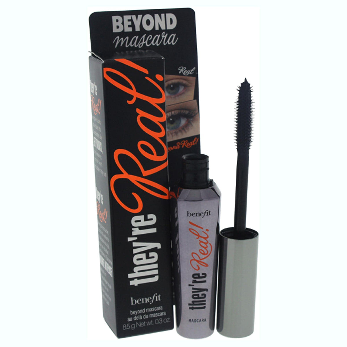 Benefit They're Real! Mascara, Beyond Black, 0.3 Ounce Benefit