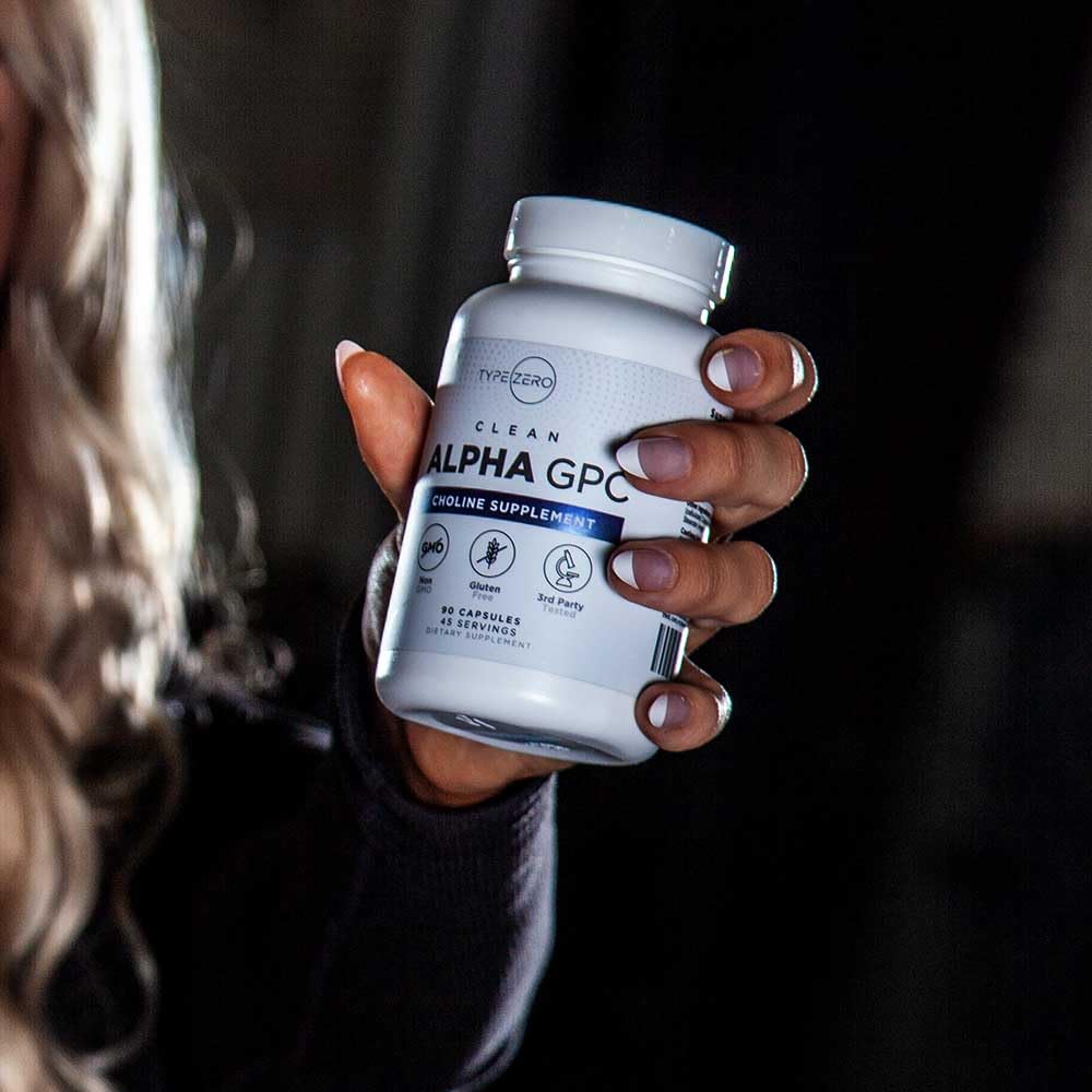 Type Zero Ultra Clean Alpha GPC Choline Supplement (600mg | 90 Capsules) Soy Free, Non-GMO Nootropics Alpha GPC 600mg / 300mg; Alpha-GPC Brain Memory and Focus Supplements Type Zero buy australia supplements