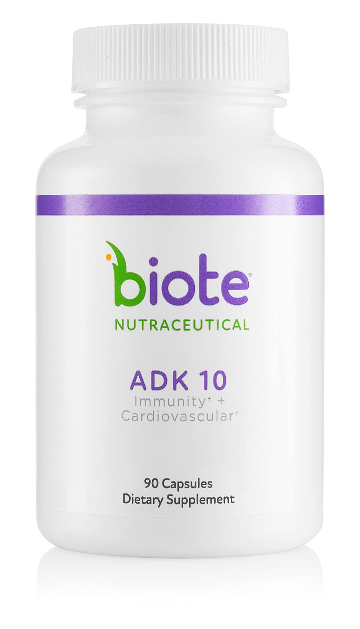 Biote Nutraceuticals - ADK 10 - Immunity + Cardiovascular (90 Capsules) Biote