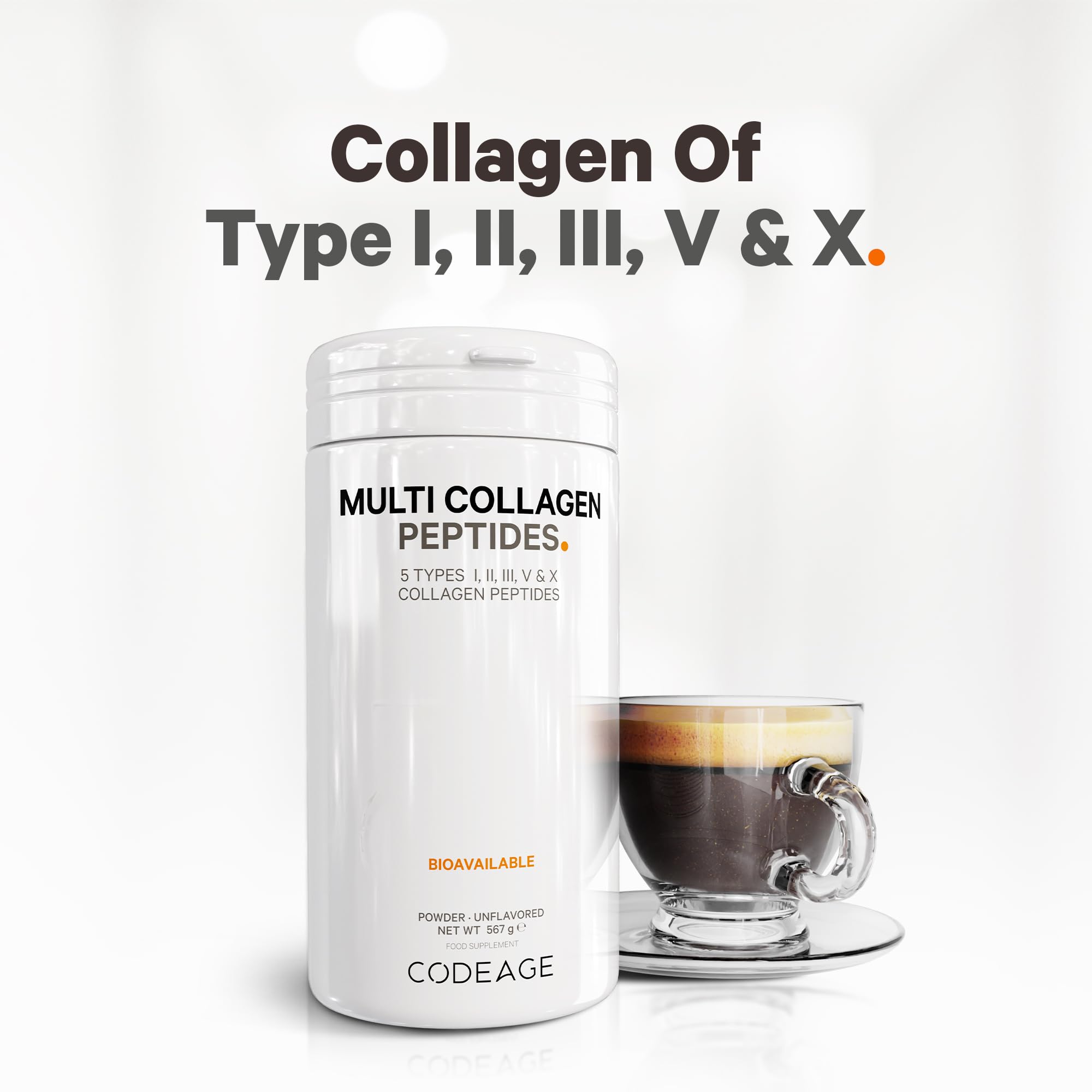 Codeage Multi Collagen Protein Powder Peptides, 2-Month Supply, Hydrolyzed, Type I, II, III, V, X Grass Fed Codeage buy australia supplements