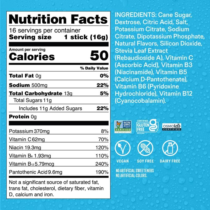 Liquid I.V.® Hydration Multiplier – Orange Vanilla Dream | Electrolyte Powder Drink Mix | 3 Pack (48 Servings) Liquid I.V. buy australia supplements