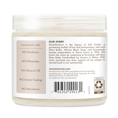 SheaMoisture for Dry Skin Nourishing Hydration 100% Extra Virgin Coconut Oil Soften and Restore Skin and Hair 14.5 oz Shea Moisture