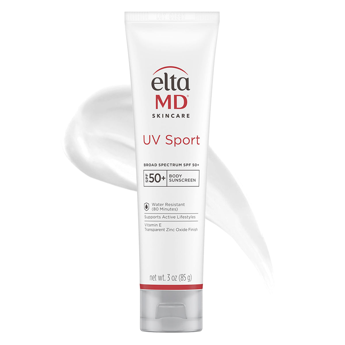 EltaMD UV Sport Sunscreen, Water and Sweat Resistant 80 Min, SPF 50, 3 oz EltaMD