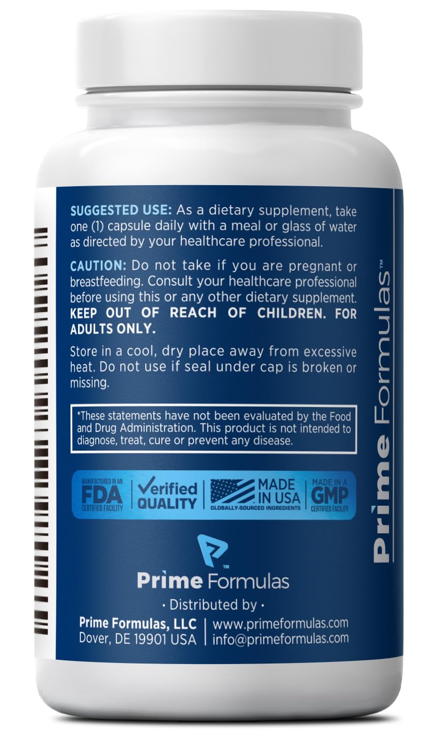 Nicotinamide 500 mg with Resveratrol 100 mg 120 Veggie Capsules - Non-GMO Vitamin B3, Supports Metabolic Health, NAD+, Skin Cell & Mitochondrial Energy Production. Made in USA for Men and Women Prime Formulas buy australia supplements