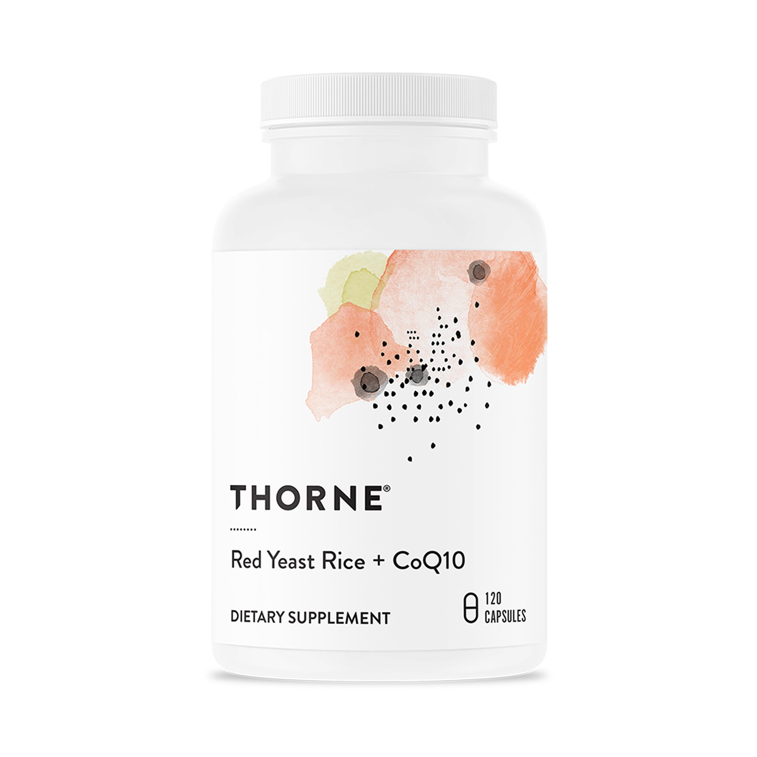 THORNE - Red Yeast Rice + CoQ10 - Maintain Healthy Cholesterol Levels & Supports Cardiovascular Health - Added Antioxidant Support* - Gluten-Free, Dairy-Free - 120 Servings THORNE buy australia supplements