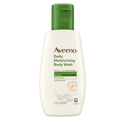 Aveeno Daily Moisturizing Body Wash, Lightly Scented, 2 fl. oz Aveeno