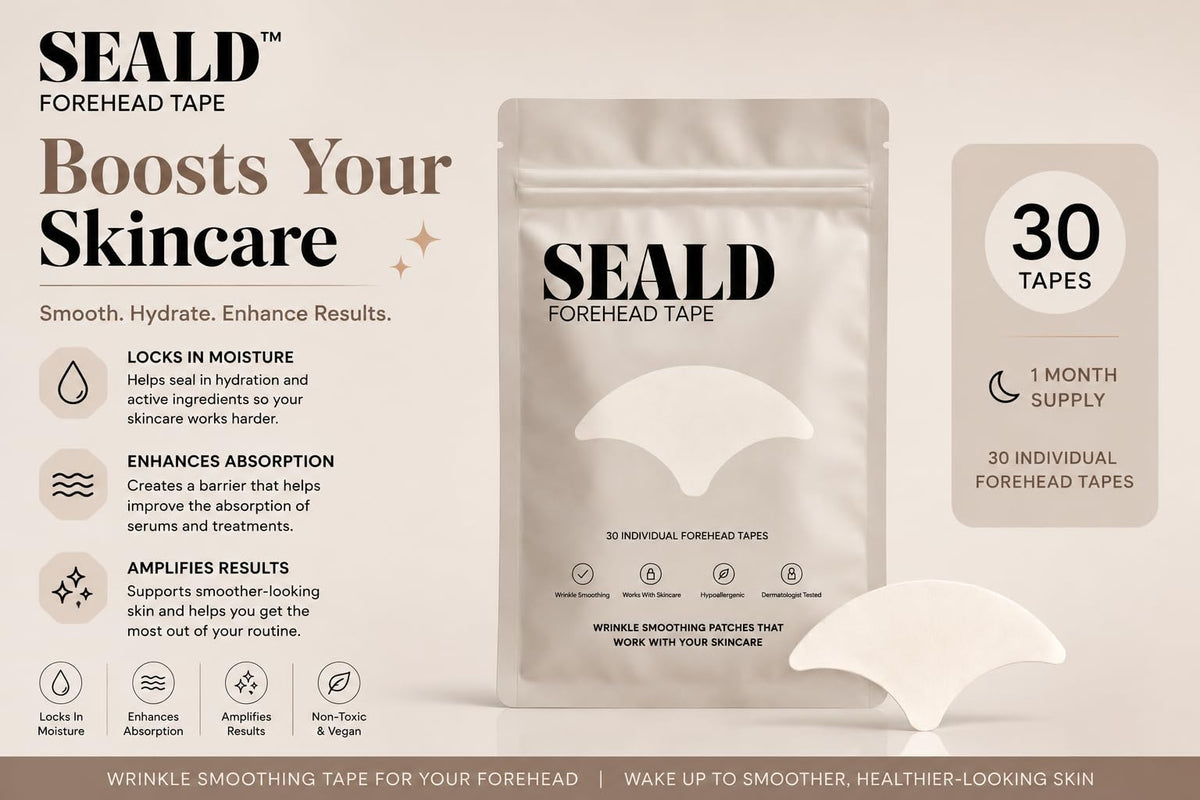 SEALD™ Forehead Tape – Wrinkle Smoothing Patches SEALD