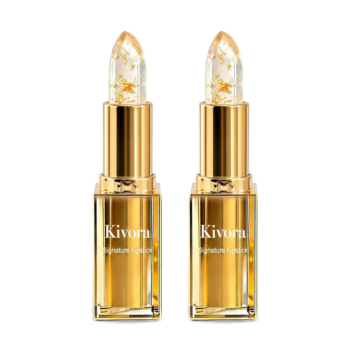 2-Pack Kivora Lipstick, Kivora Skin-Adaptive Lipstick, PH Lipsticks Color Changing, Long Lasting Moisturizing Tinted Lip Balm, Lipsticks for Older Women Generic