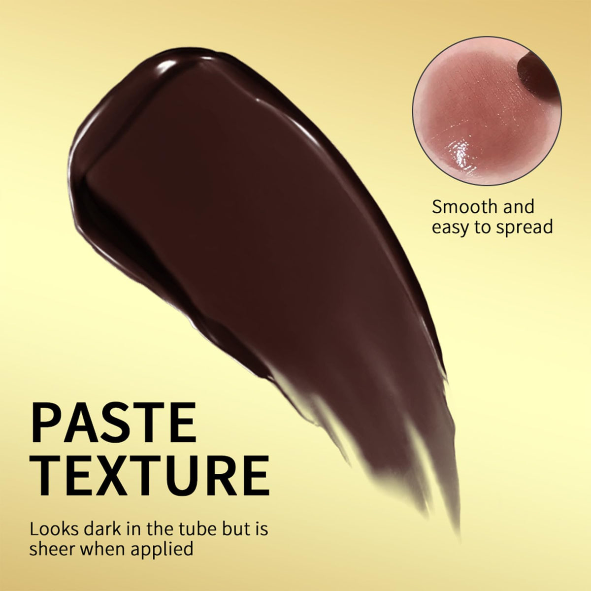Honey Lipstick Tinted Lip Balm - Sheer Hydrating Lipstick for All Skin Tones - Moisturizing Lip Color, Nourishing Lip Balm with a Hint of Natural Black Cherry Tint BAISEN DIARY
