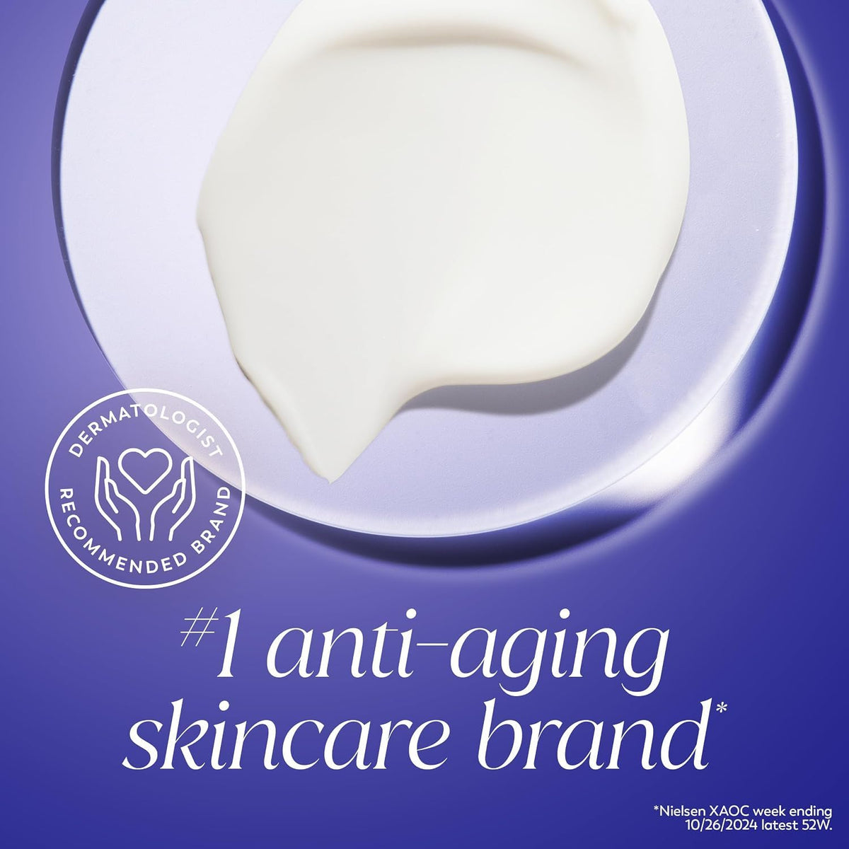 Olay Retinol 24 Face Moisturizer, Anti-Aging Night Cream for Women, Trial Size, Fragrance-Free, Non Greasy - Anti-Wrinkle, Smooth Fine Lines, Tightening Skin Care - Peptides, Glycerin, 0.5 Oz Olay