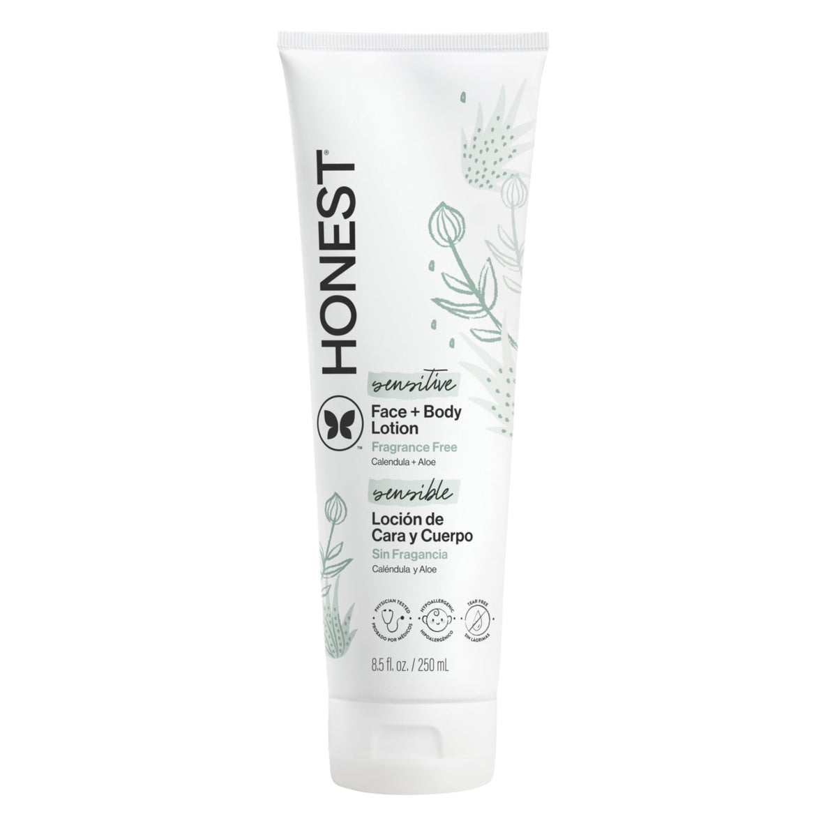 The Honest Company Face and Body Lotion, Fragrance-Free, 8.5 fl oz The Honest Company