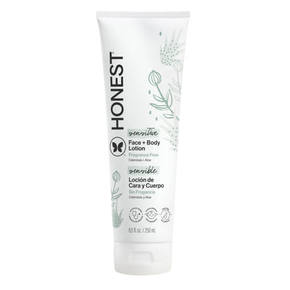 The Honest Company Face and Body Lotion, Fragrance-Free, 8.5 fl oz The Honest Company
