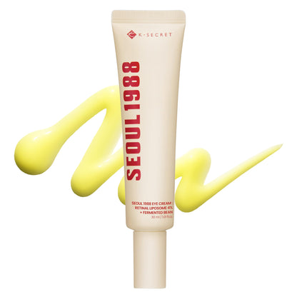 K-SECRET SEOUL1988 Retinal Eye Cream for Crow's Feet & Eye Bags, 1.01 fl oz K-SECRET