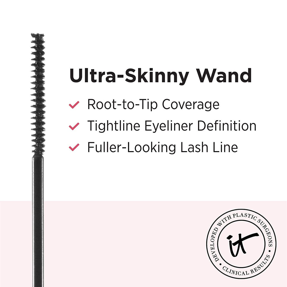 IT Cosmetics Tightline 3-in-1 Black Eyeliner + Primer + Lengthening Mascara IT Cosmetics