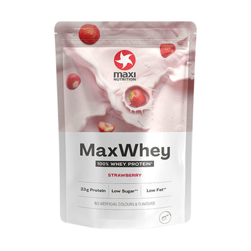 MaxiNutrition - MaxWhey - Whey Protein Powder Strawberry - Low-Fat - Low Sugar MaxiNutrition buy australia supplements
