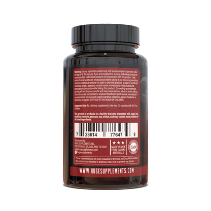 Huge Supplements, Epitech, Epicatechin Supplement, Increase Muscle Mass, Enhance Muscle Recovery & Boost Nitric Oxide, Enhanced Absorption Formula (60 Capsules)