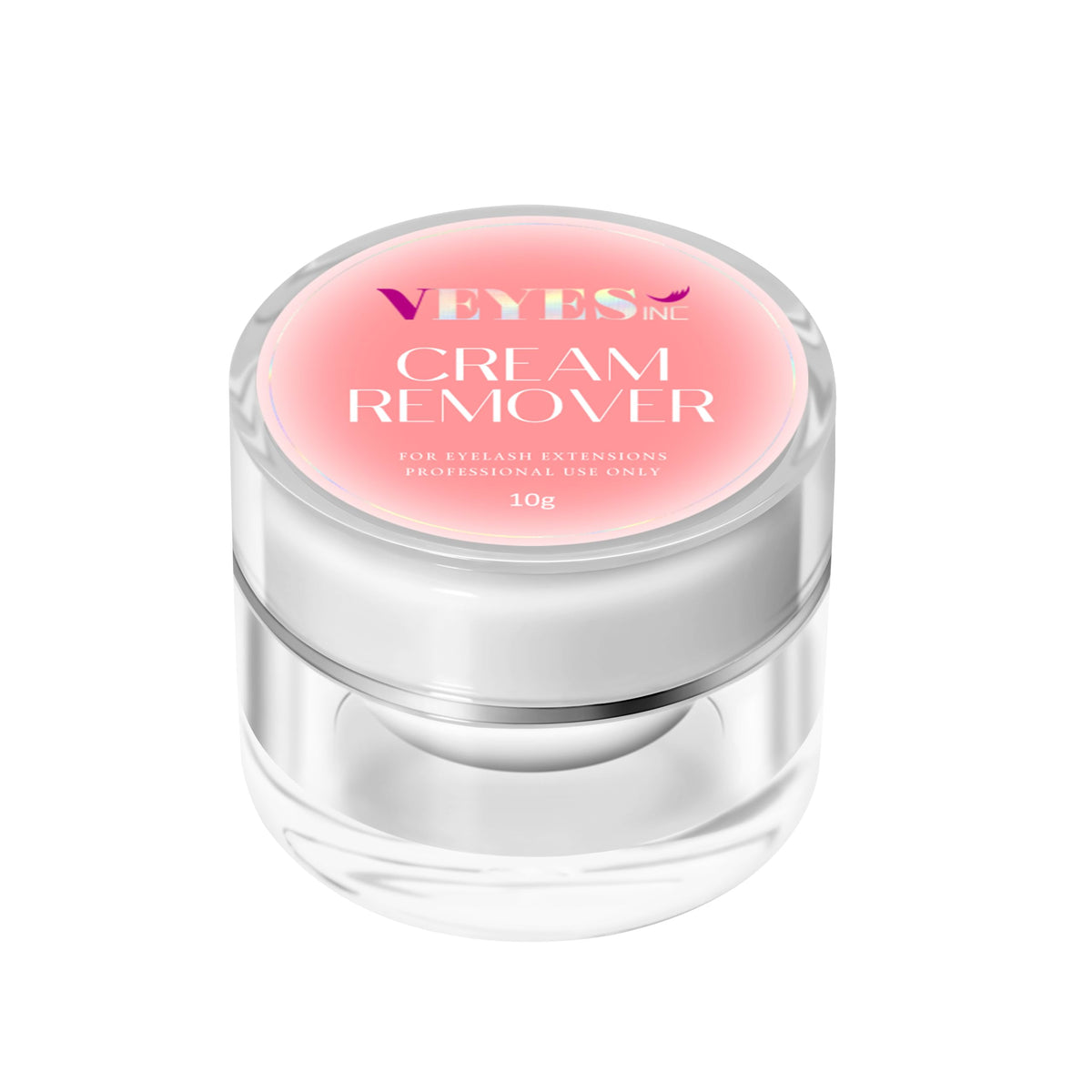 VEYES INC Cream Lash Remover for Lash Extensions 10g Low Irritation Eyelash Glue Remover Lash Tech Supplies for Professional or Salon Use Peach VEYES INC