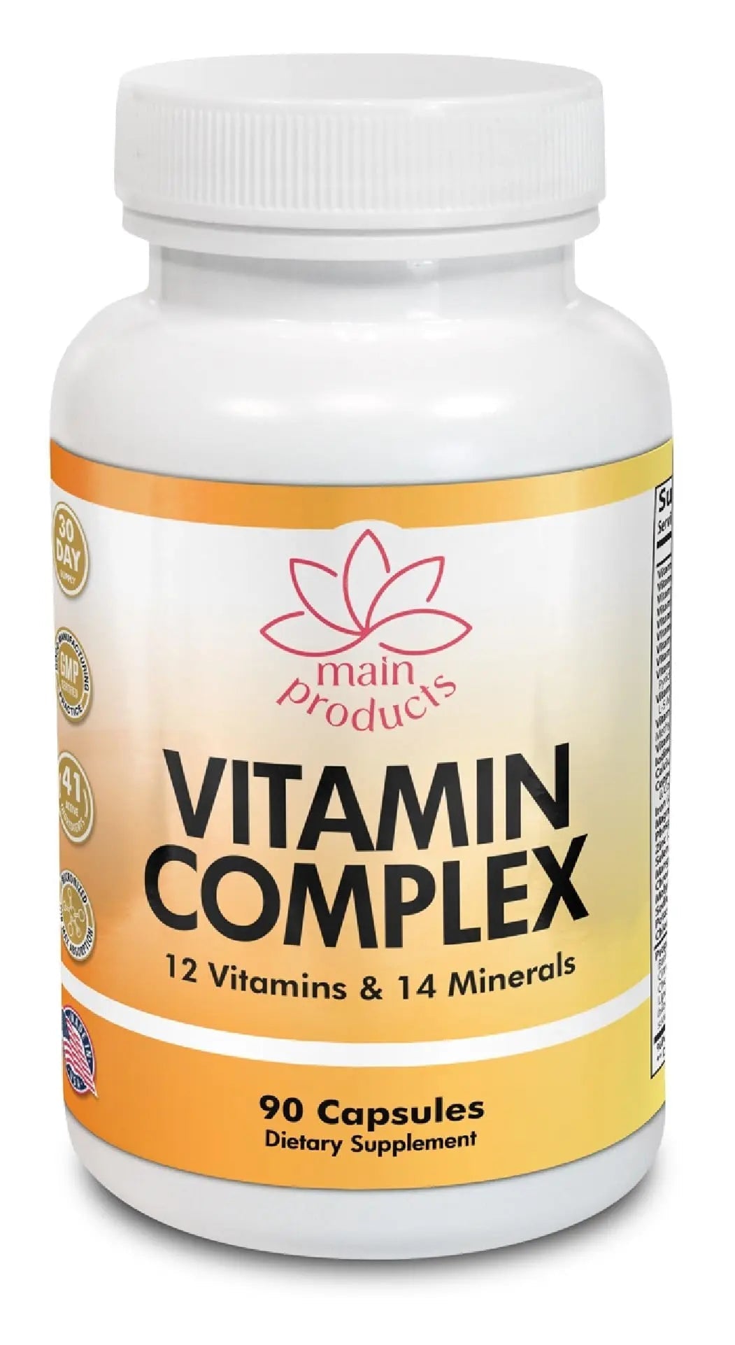 Vitamin Complex Multivitamins and Multiminerals - 12 Vitamins and 14 Minerals, Vitamin A C D3 E B1 B2 B3 B5 B6 B9 B12 H and Minerals Main Products buy australia supplements