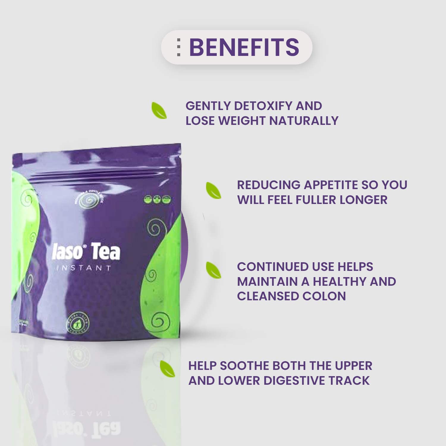 TLC Total Life Changes IASO Natural Detox Instant Herbal Tea - Expiration Date on the Top Total Life Changes buy australia supplements