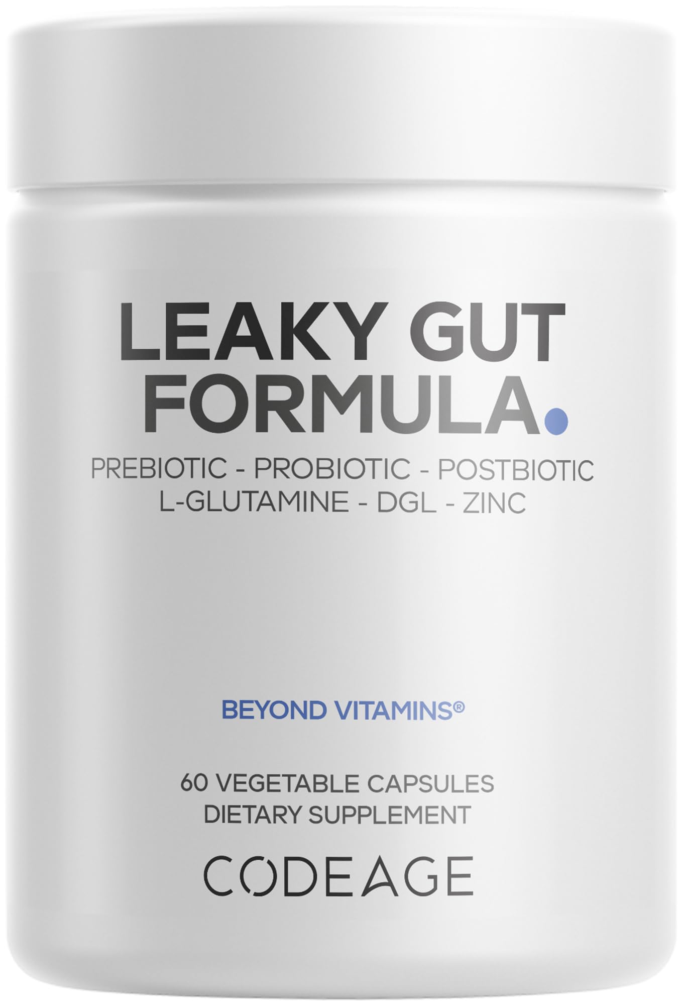 Codeage Leaky Gut Supplement, L-Glutamine, N-Acetylglucosamine, Probiotic, Butyric Acid, Polyphenols, Quercetin, DGL, Marshmallow Root, Berberine, BioPerine Codeage buy australia supplements