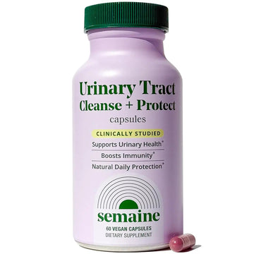 Semaine Urinary Tract Cleanse & Protect – 60 ct, Bladder Support Supplement for Women, Flushes Urinary Tract. Combines Cranberry Proanthocyanidins with Hibiscus Semaine buy australia supplements
