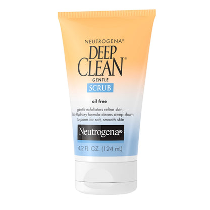 Neutrogena Deep Clean Gentle Daily Facial Scrub, 4.2 fl. Oz Neutrogena