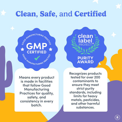 FIRST DAY Kids Magnesium Citrate Gummies (Ages 4+) with No Melatonin | Calm Kids Magnesium Gummies | Bedtime Supplement for Better Sleep with Suntheanine FIRST DAY