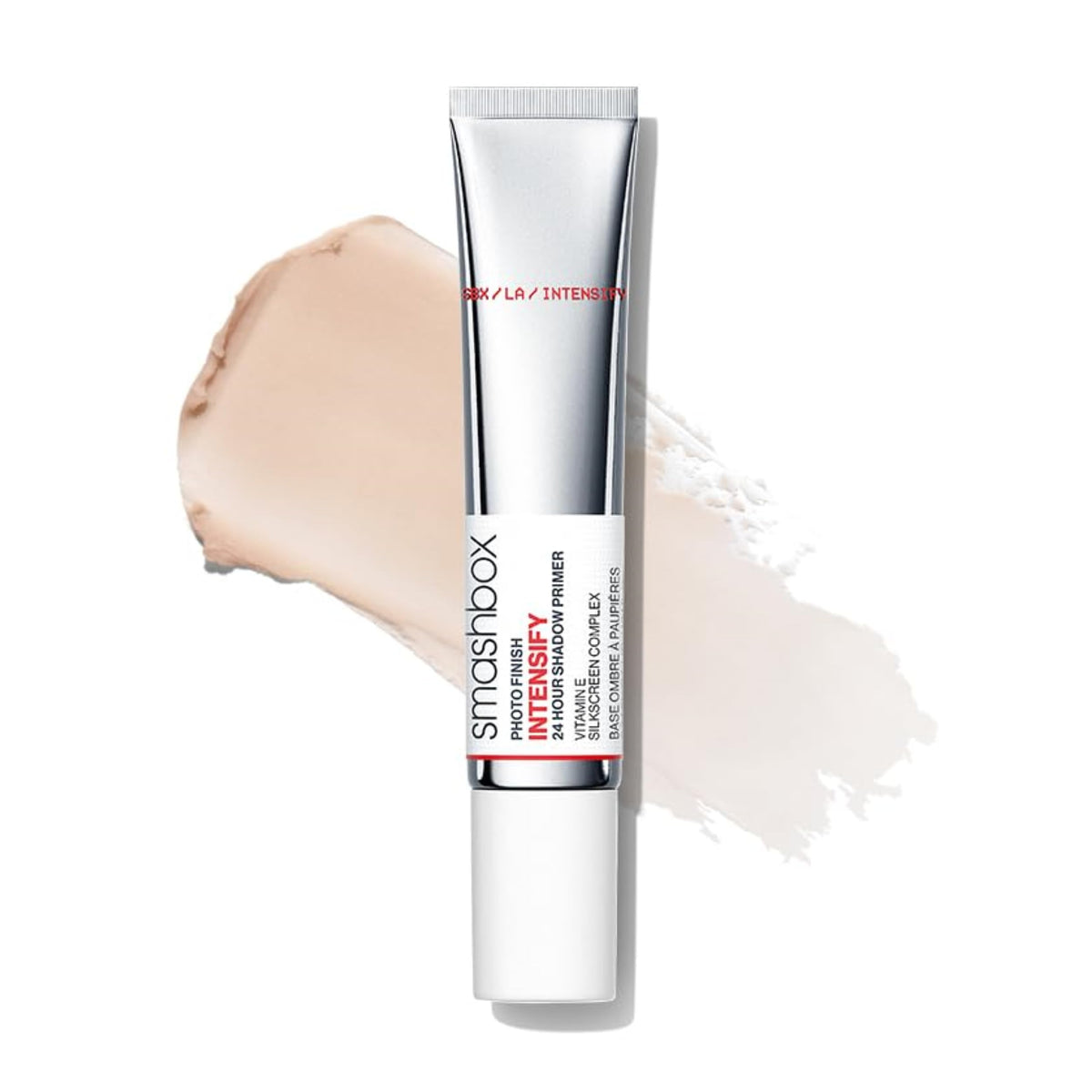 Smashbox Photo Finish Intensify 24 Hour Eyeshadow Primer | Long-Lasting Eye Makeup Base with Vitamin E | Crease, Fade & Smudge-Resistant Wear | 0.34 Fl Oz Smashbox