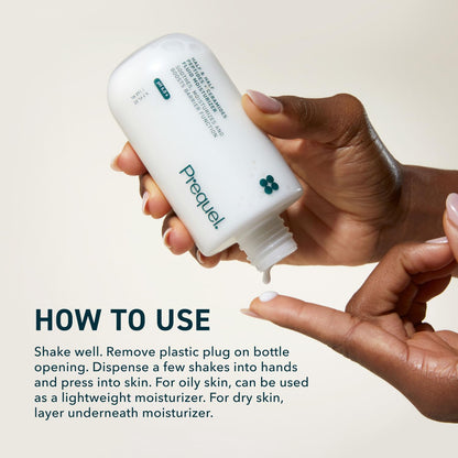 Prequel Skin Hydrating Moisturizer Face Cream, Ceramide Peptide Lotion Prequel