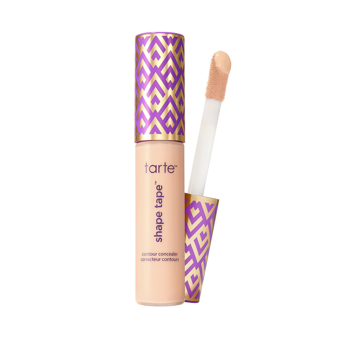 tarte Shape Tape Concealer – Full-Coverage Creaseless Soft Matte Finish, Brightening Under-Eye & Face Makeup, 16hr Longwear, Vegan & Cruelty-Free, Full Size, 16N fair-Light Neutral tarte