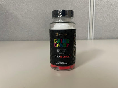 ALPHA LION Gains Candy, Pills that Support Weight Loss, Energy Supplements, 100% Natural Extract, Calorie Burning, Regulates Healthy Metabolism, 60 Capsules (Fat Loss - CaloriBurn®)