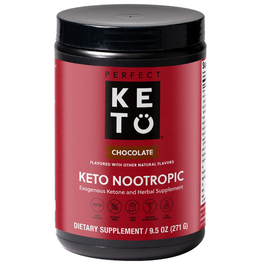 Perfect Keto Nootropic Brain Supplement - Enhance Focus and Energy, Boost Concentrati Perfect Keto