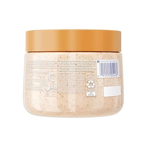 Dove Vanilla Sugar & Shea Butter Body Scrub Exfoliates and Deeply Nourishes for Smooth, Radiant Skin 15 oz Dove