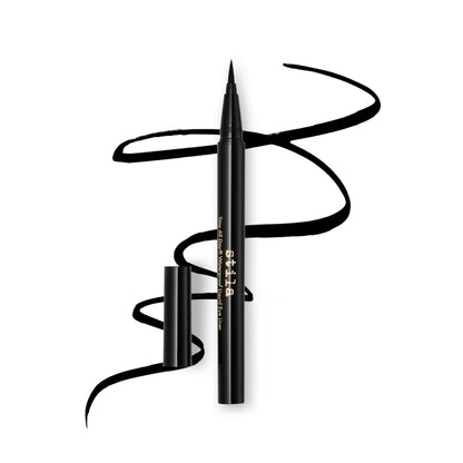 stila Waterproof Liquid Eye Liner, Stay All Day Makeup with Fine Brush Tip | Lasting Satin Finish, Smudge-Proof & Transfer-Resistant stila