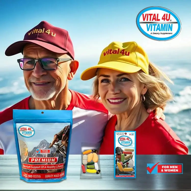 VITAL 4U® Vitamin - Premium Multivitamin for Men and Women | Supports Immune System, Energy, Heart Health VITAL 4U buy australia supplements