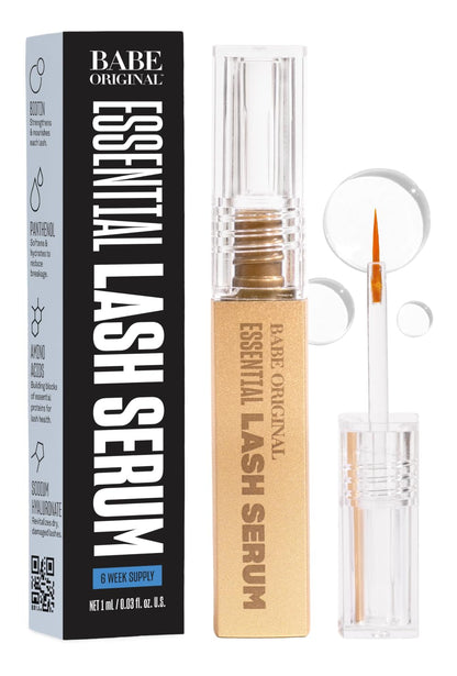 Babe Original Essential Lash Serum for Longer-Looking Lashes, 1mL BABE ORIGINAL