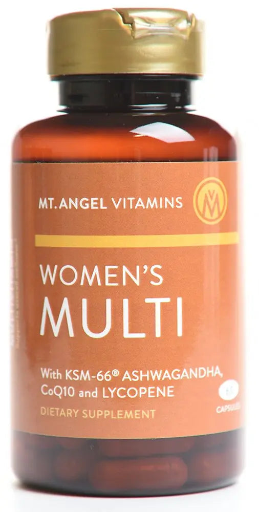 Mt. Angel Vitamins - Daily Womens Multivitamin - Adult Formula with Iron, Calcium, KSM-66 Ashwaganda, and a Potent Proprietary Herbal Blend Mt. Angel Vitamins buy australia supplements