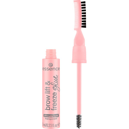 essence Brow Lift & Freeze Glue, 18h Hold Eyebrow Gel (01 | Clear Control) Essence Cosmetics