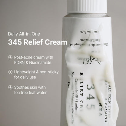 Dr.Althea 345 Relief Cream & Mist Duo, Korean Vegan Skin Care Set Dr.Althea