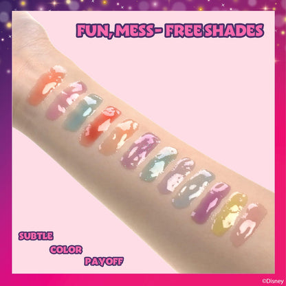 Townley Girl Disney Princess Lip Gloss Set, 12-Piece Plant-Based, Ages 3+ Townley Girl