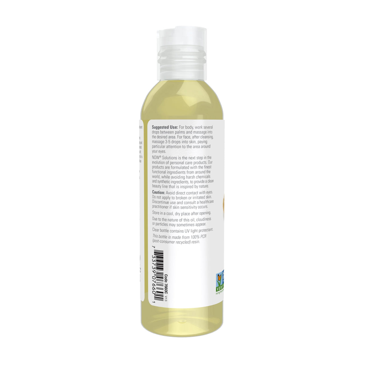 NOW Foods Solutions, Sweet Almond Oil, 100% Pure Moisturizing Oil, Promotes Healthy-Looking Skin, Unscented , 4-Ounce NOW