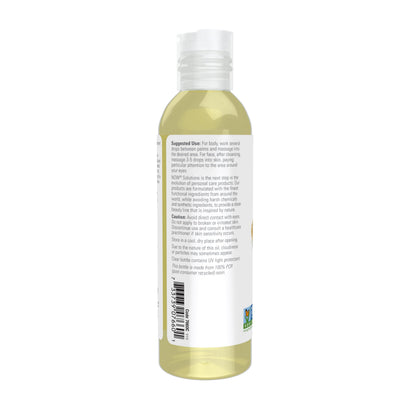 NOW Foods Solutions, Sweet Almond Oil, 100% Pure Moisturizing Oil, Promotes Healthy-Looking Skin, Unscented , 4-Ounce NOW